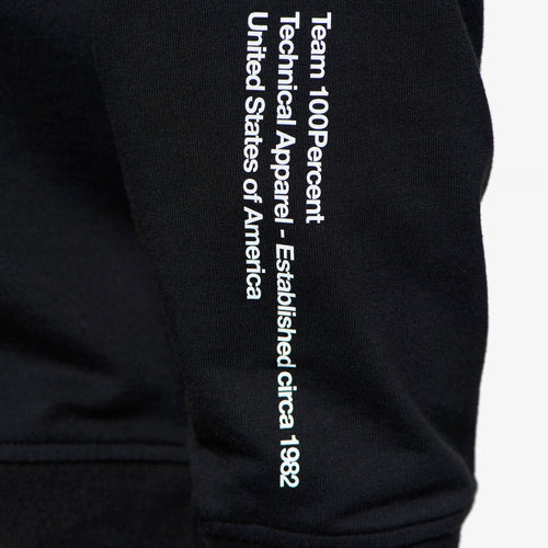 FALTA Tech Zip Hoodie Black