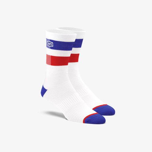 FLOW Performance Socks - White