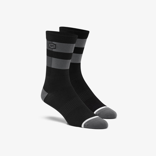 FLOW Performance Socks - Black/Grey