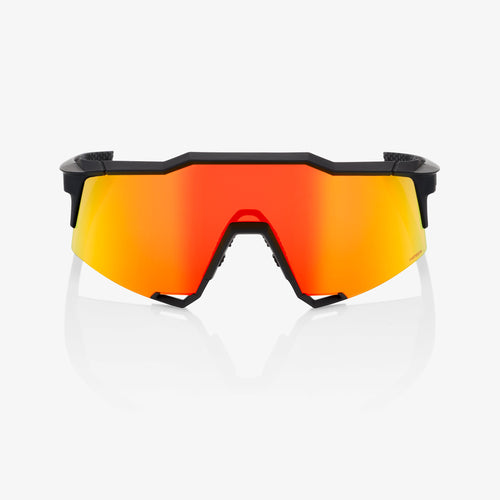 Speedcraft - Soft Tact Black - HiPER Red Multilayer Mirror Lens