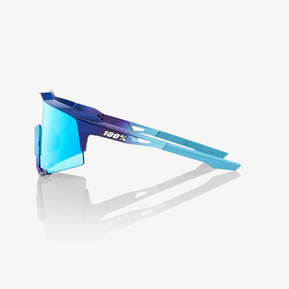 SPEEDCRAFT - Matte Metallic Into the Fade - Blue Topaz Multilayer Mirror Lens