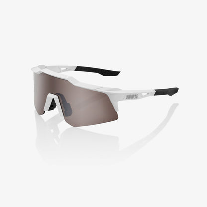Speedcraft XS - Matte White - HiPER Silver Mirror Lens