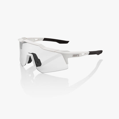 Speedcraft XS - Matte White - HiPER Silver Mirror Lens