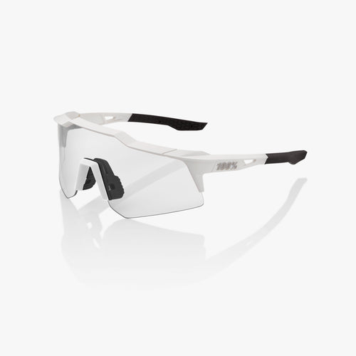 Speedcraft XS - Matte White - HiPER Silver Mirror Lens