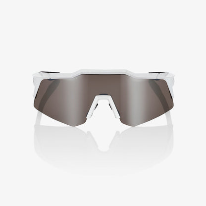 Speedcraft XS - Matte White - HiPER Silver Mirror Lens
