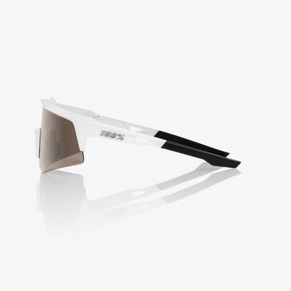 Speedcraft XS - Matte White - HiPER Silver Mirror Lens