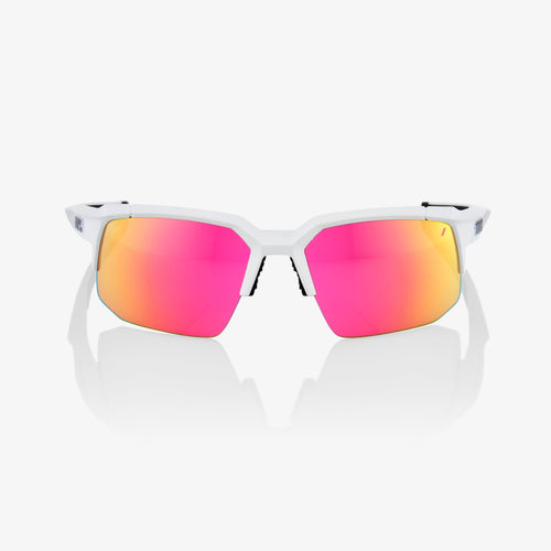 SPEEDCOUPE - Soft Tact Off White - Purple Multilayer Mirror Lens