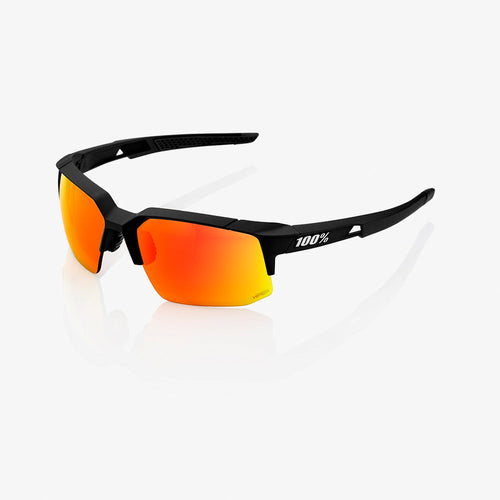 SPEEDCOUPE - Soft Tact Black - HIPER Red Multilayer Mirror Lens