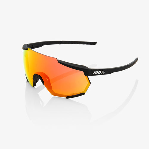RACETRAP - Soft Tact Black - HiPER Red Multilayer Mirror Lens