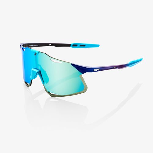 HYPERCRAFT - Matte Metallic Into the Fade- Blue Topaz Multilayer Mirror with Clear Lens Included SP22