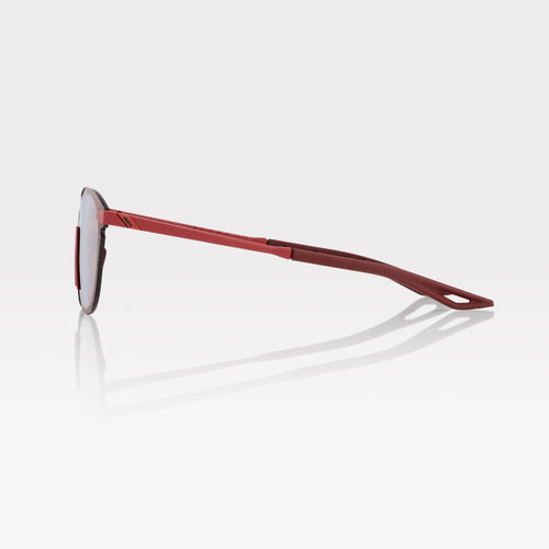 LEGERE ROUND - Soft Tact Crimson - HiPER Silver Mirror Lens