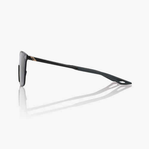 LEGERE SQUARE - Polished Black - Smoke Lens