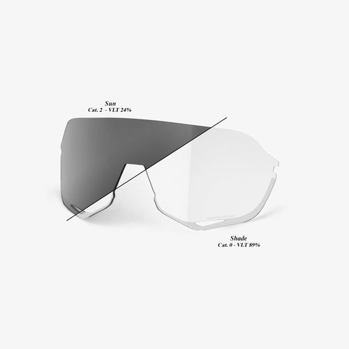 S2 - Soft Tact Cool Grey - Photochromic Lens
