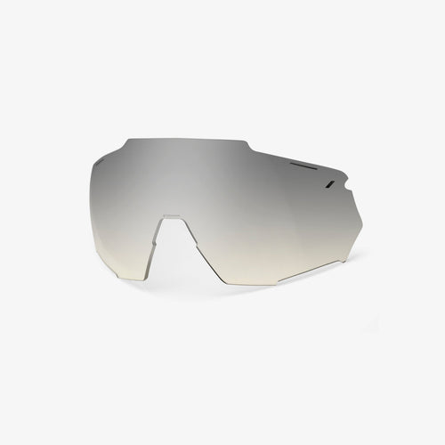 RACETRAP Replacement Lens - Low-light Yellow Silver Mirror