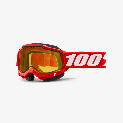 ACCURI 2 SNOWMOBILE Goggle Neon/Red