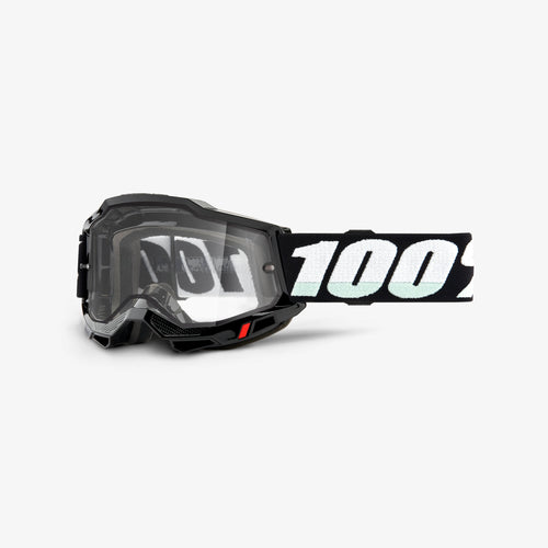 ACCURI 2 ENDURO MOTO Goggle Black - Clear Lens