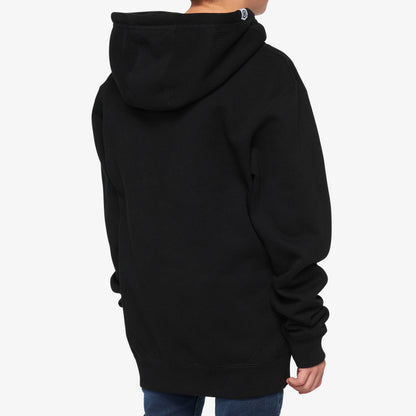 FIOKI Youth Pullover Hoodie Fleece Black