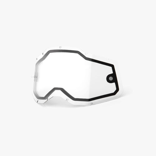 RACECRAFT2/ACCURI2/STRATA2A Dual Pane (No Venting) Replacement Lens Clear
