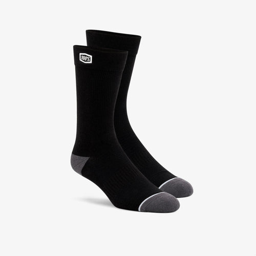 SOLID Casual Socks Black