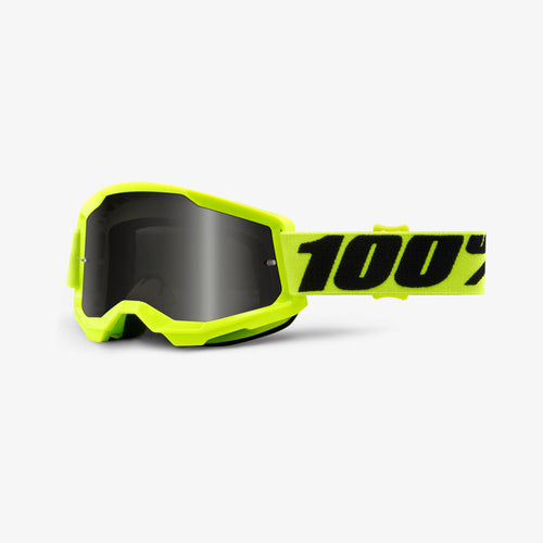 STRATA 2 SAND Goggle Fluo/Yellow - Smoke Lens