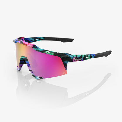 SPEEDCRAFT® - Peter Sagan LE Soft Tact Tie Dye - Purple Multilayer Mirror Lens
