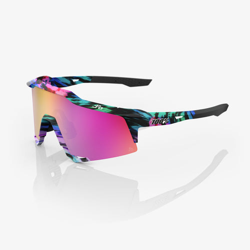 SPEEDCRAFT® - Peter Sagan LE Soft Tact Tie Dye - Purple Multilayer Mirror Lens