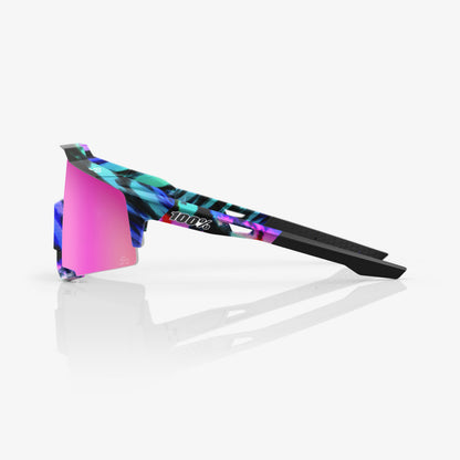 SPEEDCRAFT® - Peter Sagan LE Soft Tact Tie Dye - Purple Multilayer Mirror Lens