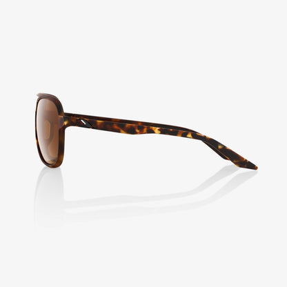 KASIA Aviator Round - Soft Tact Havana Bronze PEAKPOLAR Lens