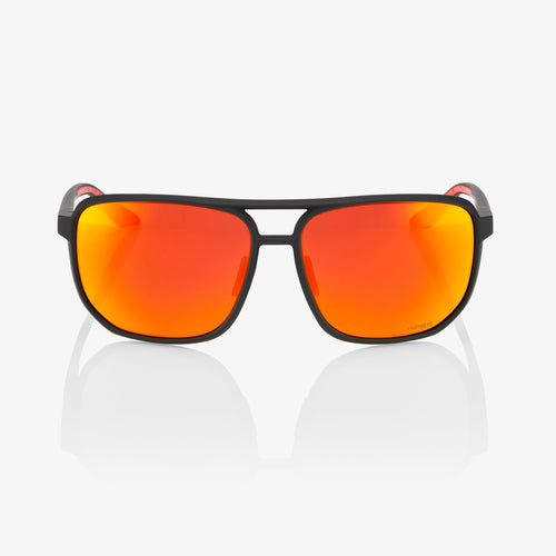 KONNOR - Soft Tact Black - HiPER Red Multilayer Mirror Lens