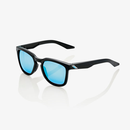 HUDSON - Matte Black - HiPER Blue Multilayer Mirror Lens SP22