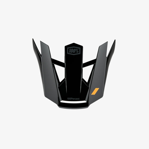 AIRCRAFT 2 Replacement Visor w/Snap Black