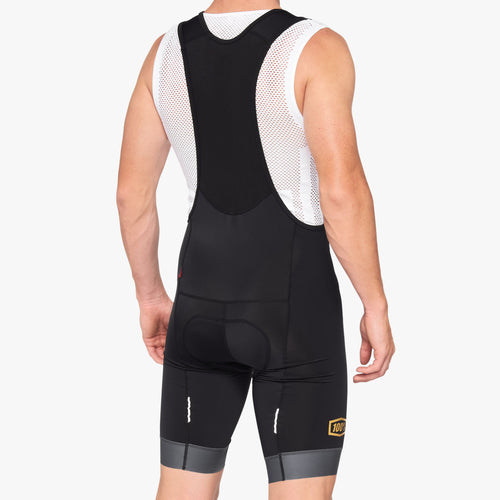 EXCEEDA Bib Shorts Black/Charcoal