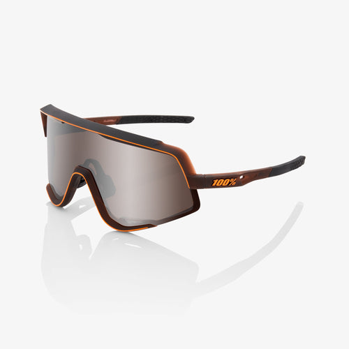 GLENDALE - Matte Translucent Brown Fade - HiPER Silver Mirror Lens