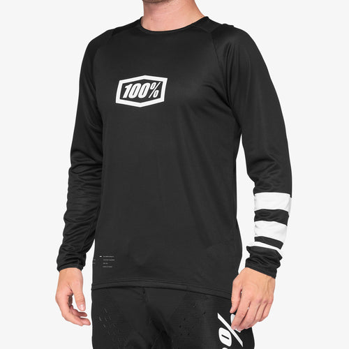 R-CORE Youth Jersey Black/White