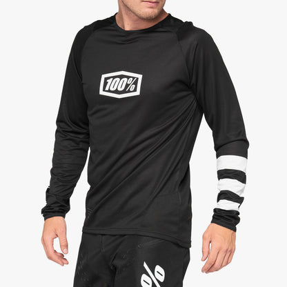 R-CORE Youth Jersey Black/White
