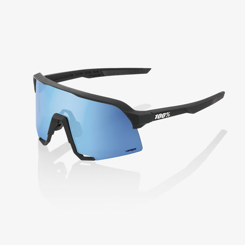 S3 - Matte Black - HiPER Blue Multilayer Mirror Lens - SP22
