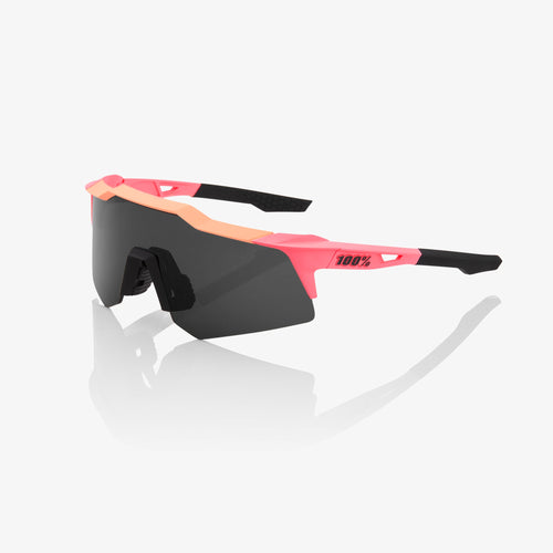 SPEEDCRAFT XS - Matte Washed Out Neon Pink - Smoke Lens