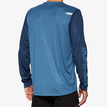 AIRMATIC Long Sleeve Jersey Slate Blue