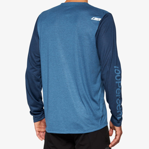 AIRMATIC Long Sleeve Jersey Slate Blue