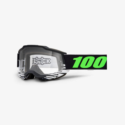 ACCURI 2® SE Goggle UTV KB43 Blackdrip/Mirror Green Lens
