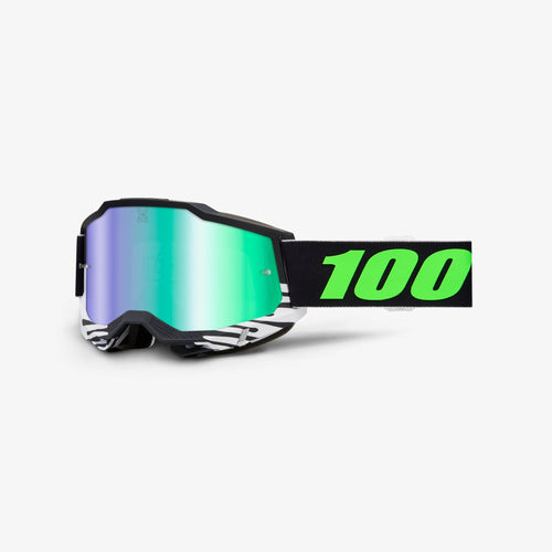 ACCURI 2® SE Goggle UTV KB43 Blackdrip/Mirror Green Lens