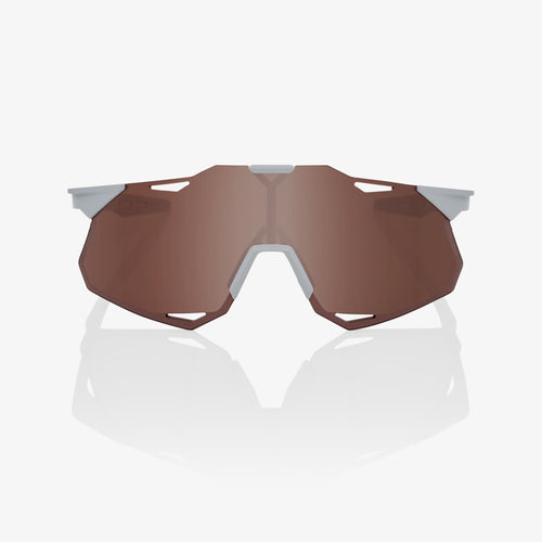 HYPERCRAFT XS - Matte Stone Grey - HiPER Crimson Silver Mirror Lens