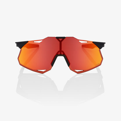 HYPERCRAFT XS - Soft Tact Black - HiPER Red Multilayer Mirror Lens