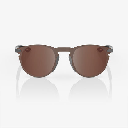 LEGERE ROUND - Soft Tact Cool Grey - HiPER Crimson Mirror Lens