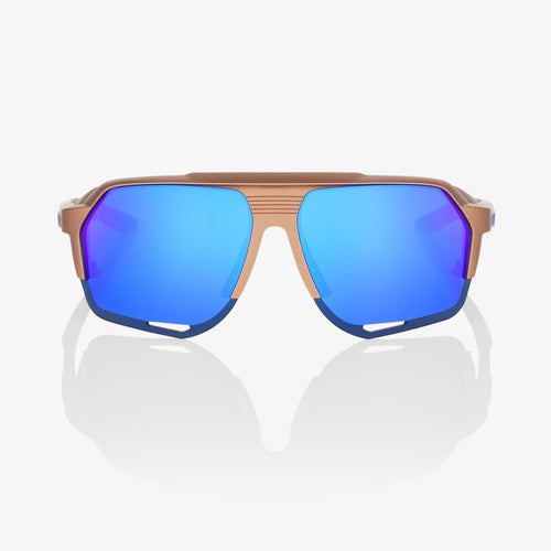 NORVIK™ - Matte Copper Chromium - Blue Multilayer Mirror Lens
