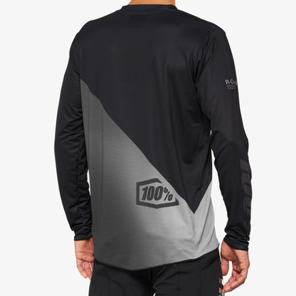 R-CORE-X Long Sleeve Jersey Black/Grey