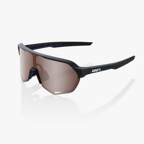 S2¨ - Soft Tact Black - HiPER Crimson Silver Mirror Lens