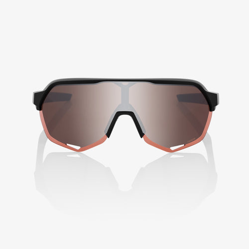 S2¨ - Soft Tact Black - HiPER Crimson Silver Mirror Lens