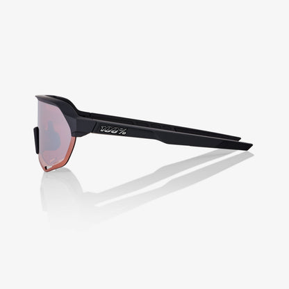 S2¨ - Soft Tact Black - HiPER Crimson Silver Mirror Lens