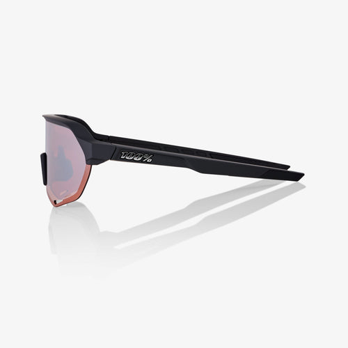 S2¨ - Soft Tact Black - HiPER Crimson Silver Mirror Lens